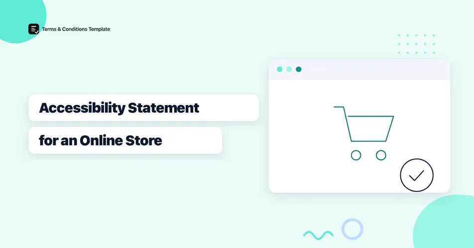 How to Write an Accessibility Statement for an Online Store