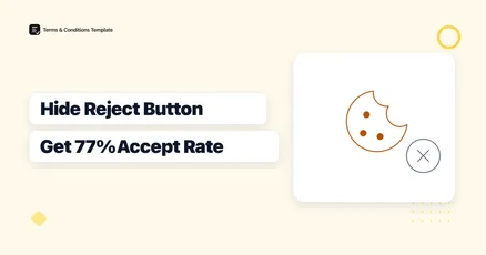 Hide Reject, Get 77% Accept: Cookie Banner 2026