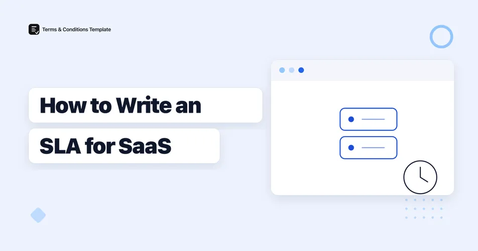 How to Write a Service Level Agreement for a SaaS Product