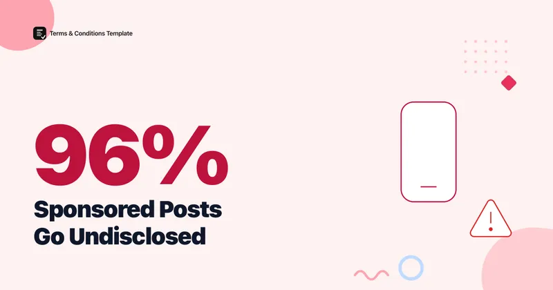 96% of Sponsored Influencer Posts Go Undisclosed: 2026 Data