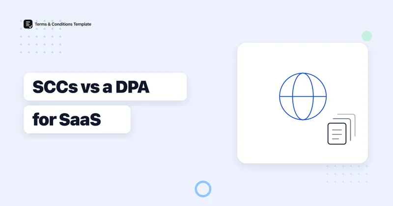 Standard Contractual Clauses vs a DPA for SaaS