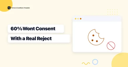 60% Won't Consent When Banners Offer a Real Reject Button